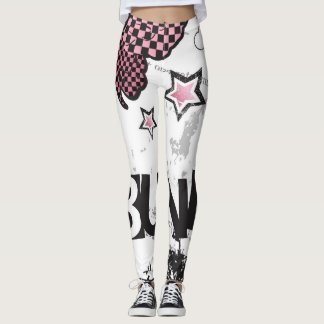 Leggings Polainas punkyes del diseño moderno