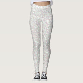 Leggings Polainas - purpurina iridiscente