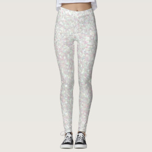 Leggings Polainas - purpurina iridiscente