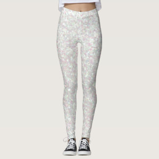 Leggings Polainas - purpurina iridiscente