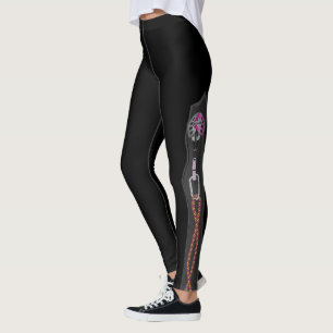 Leggings polainas que suben haring del diseño