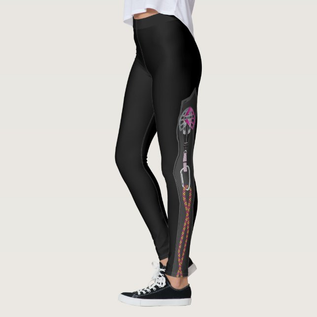 Leggings polainas que suben haring del diseño (Izquierda)
