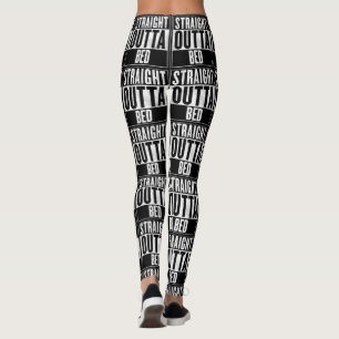 Leggings Polainas rectas de la cama de Outta