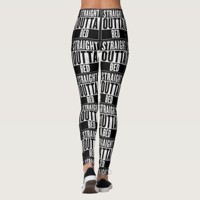 Leggings Polainas rectas de la cama de Outta (Reverso)
