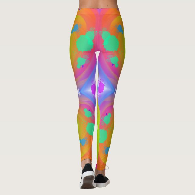 Leggings Polainas reflejadas Trippy (Reverso)