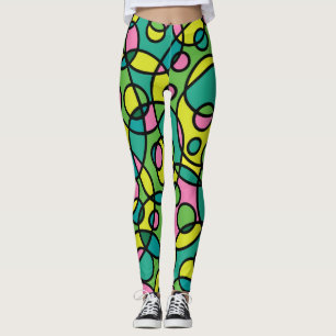 Leggings polainas retras de la vuelta de los años 80
