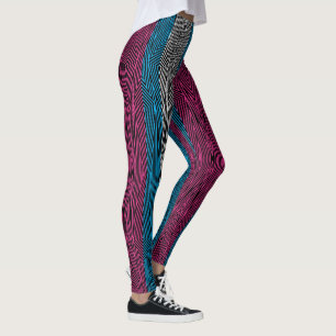 Leggings Polainas retras de Rex del arco iris: Bandera del
