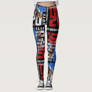 Leggings POLAINAS ROJAS de la ONDA del triunfo 2020