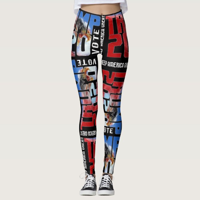 Leggings POLAINAS ROJAS de la ONDA del triunfo 2020 (Anverso)
