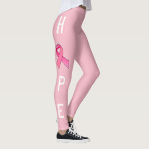 Leggings POLAINAS ROSADAS de la ESPERANZA de la CINTA por