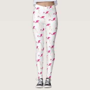 Leggings Polainas rosadas de los flamencos