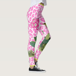 Leggings Polainas rosadas del Primula