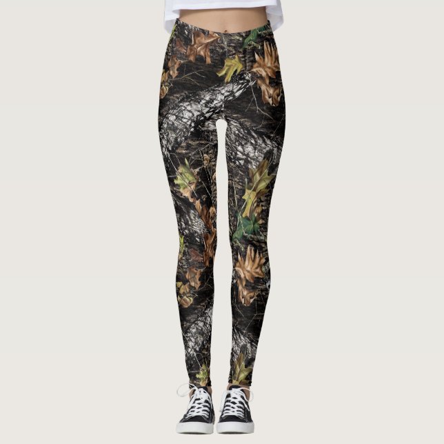 Leggings Polainas rústicas de Camo de la caza (Anverso)