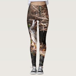 Leggings Polainas salvajes del diseño del conejo de