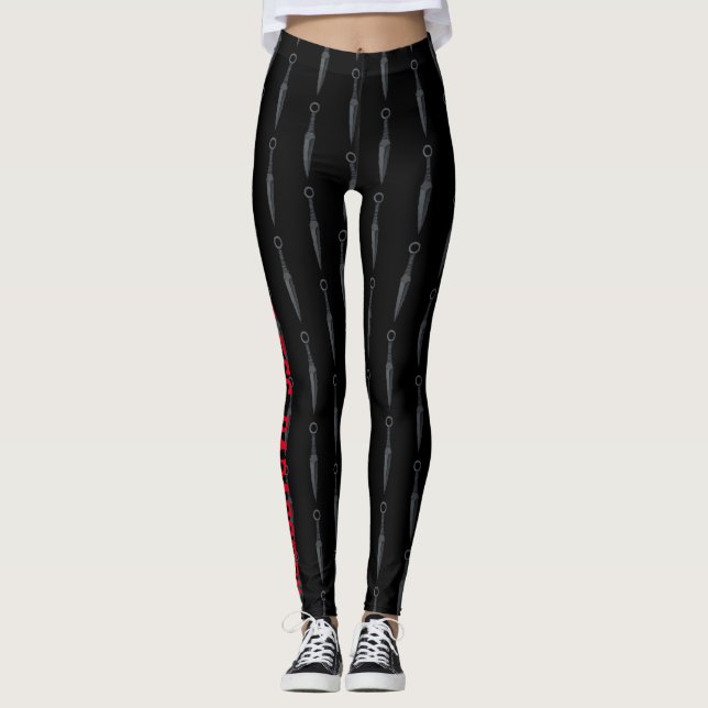 LEGGINGS POLAINAS SIN DEFECTOS DE WWK BADASSERY (Anverso)