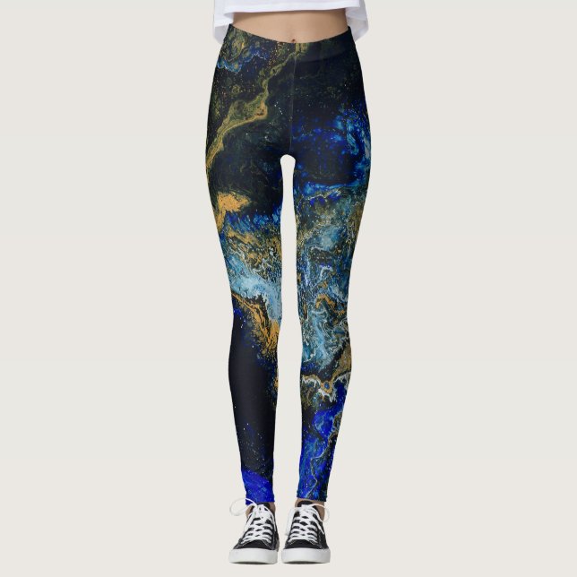 Leggings Polainas 'Stargazer de la yoga (Anverso)