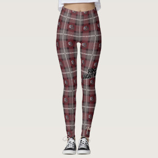 Leggings "Polainas traviesas bonitas de la tela escocesa de