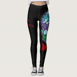 Leggings Polainas traviesas bonitas de las señoras