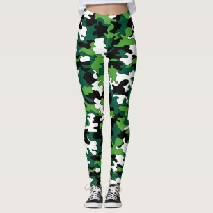 Leggings Polainas verdes claras de Camo