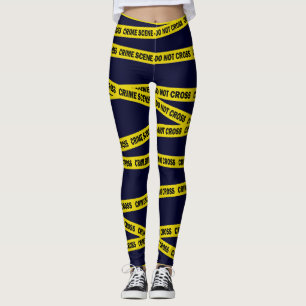 Leggings Policía de CSI, escena del crimen, detective sheri
