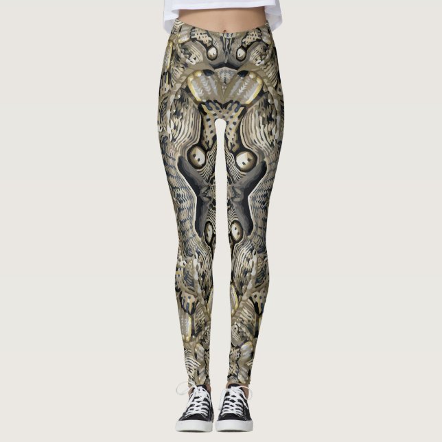 Leggings Polilla del brahmán (Anverso)