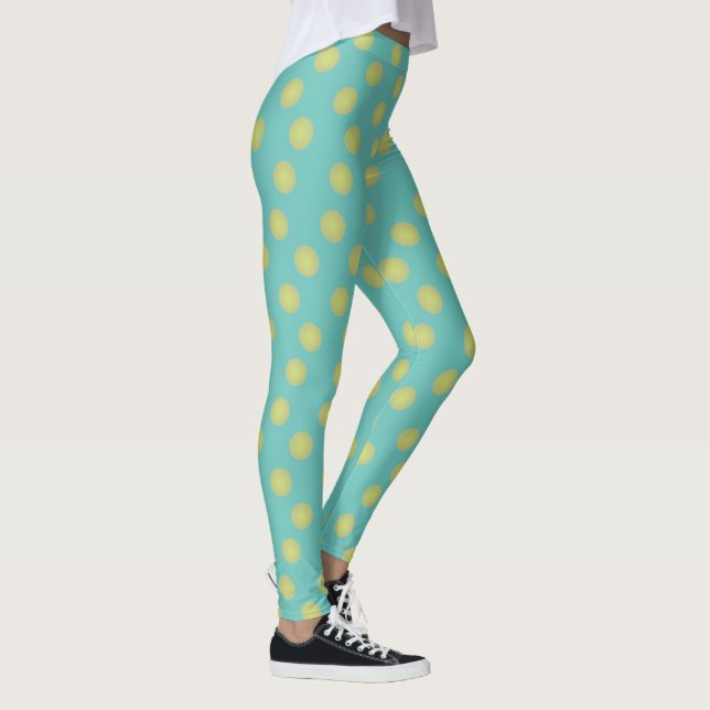 Leggings Polka verde oliva (Derecha)