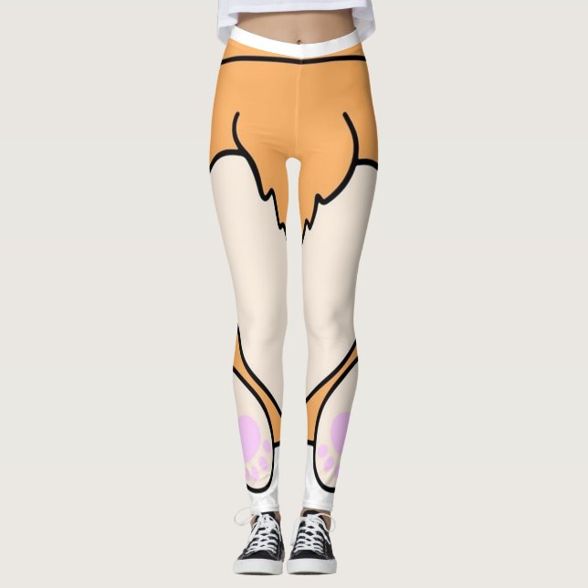 Leggings polla corgi (Anverso)