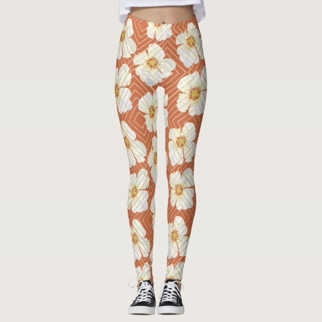 Leggings Pollo naranja (Anverso)