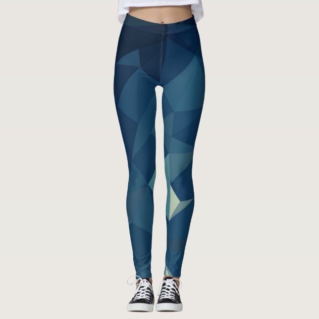Leggings Polygone Love - Power yoga Ir (Anverso)