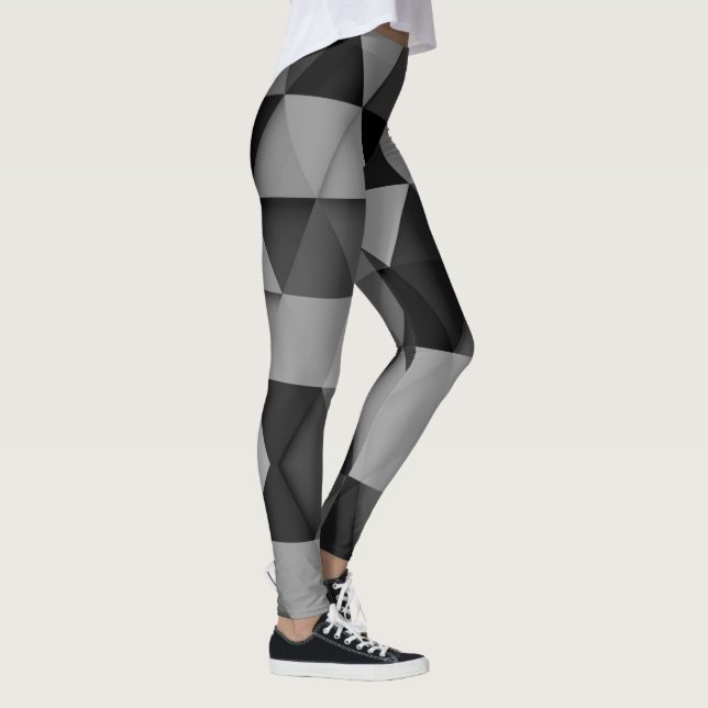 Leggings Polygone Love - Power yoga Ir (Derecha)