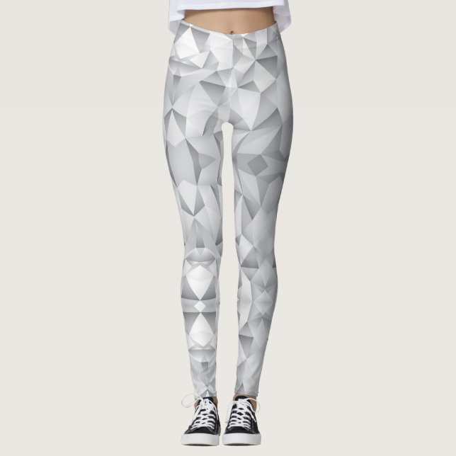 Leggings Polygone Love - Power yoga Ir (Anverso)