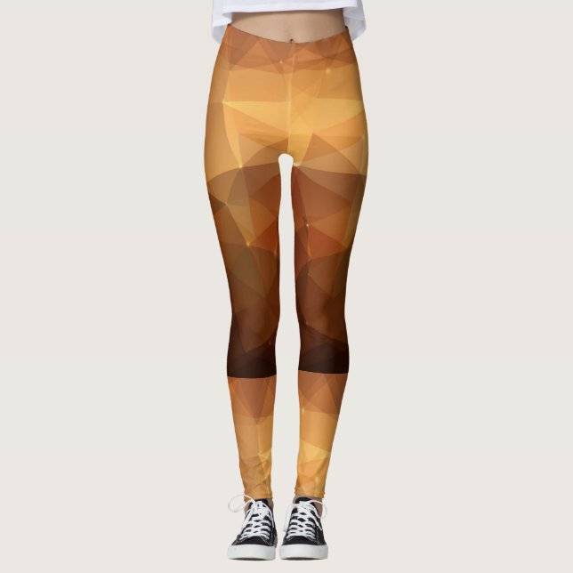 Leggings Polygone Love - Power yoga Ir (Anverso)