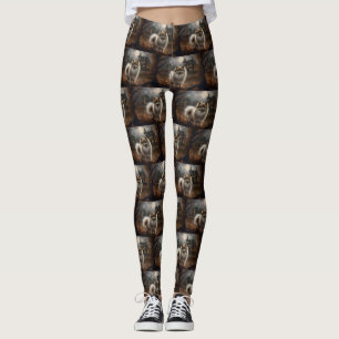 Leggings Pomerania Halloween Scary