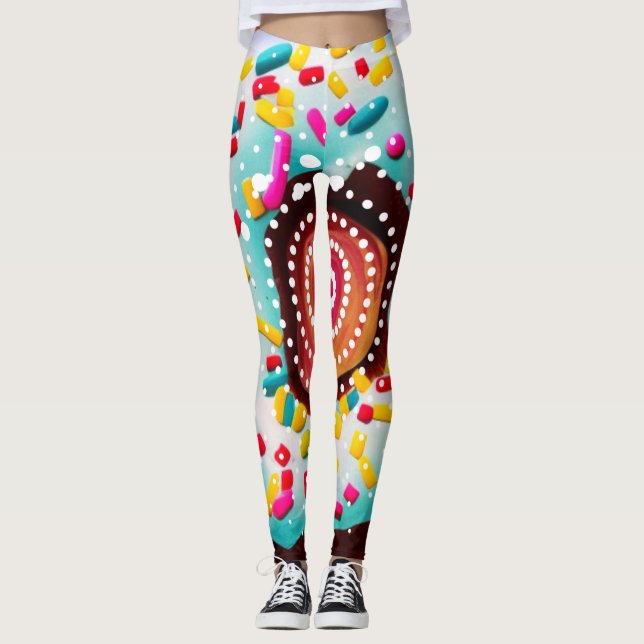 Leggings Pop Art Donut (Anverso)