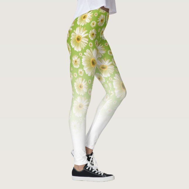 Leggings Pop Daisy White (Derecha)