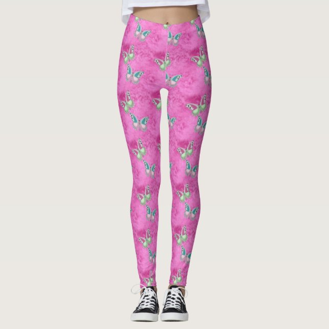 Leggings Pop mariposa (Anverso)