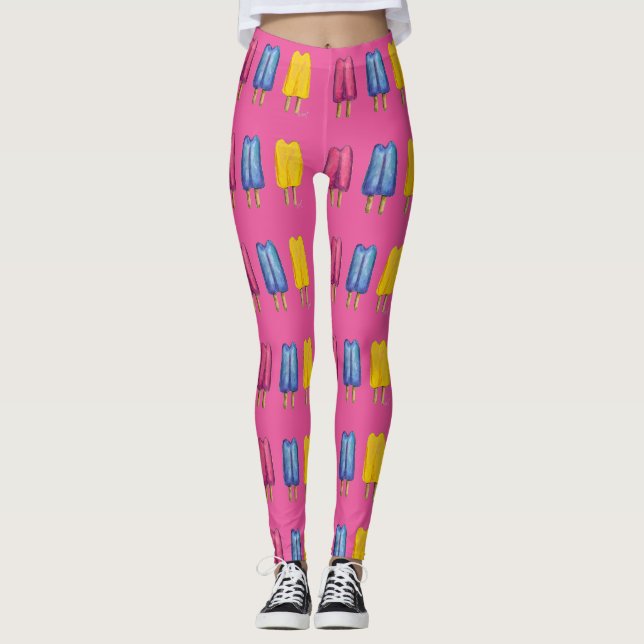 Leggings Popsicle Popsicles Popsicles Pink (Anverso)