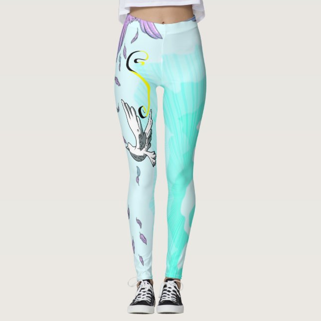 Leggings Por la gracia (Anverso)