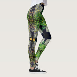 Leggings por todas las leggencias impresas BAMBOO FENCE LEG