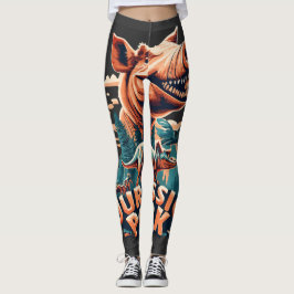 LEGGINGS PORK JURASSIC