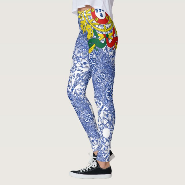 Leggings Portuguese art (Izquierda)