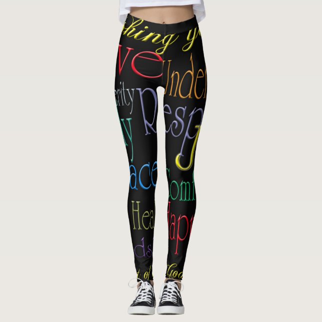 Leggings positivas para las mujeres (Anverso)