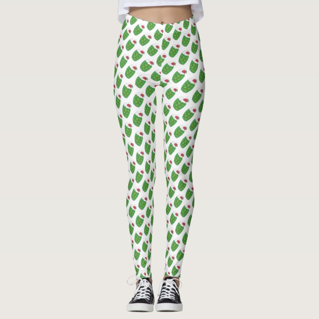 Leggings Postre de Gelatina verde UTAH Parfait Fresa (Anverso)
