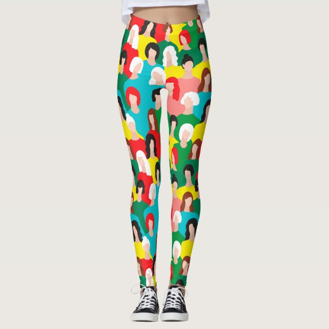 Leggings potencia chica (Anverso)