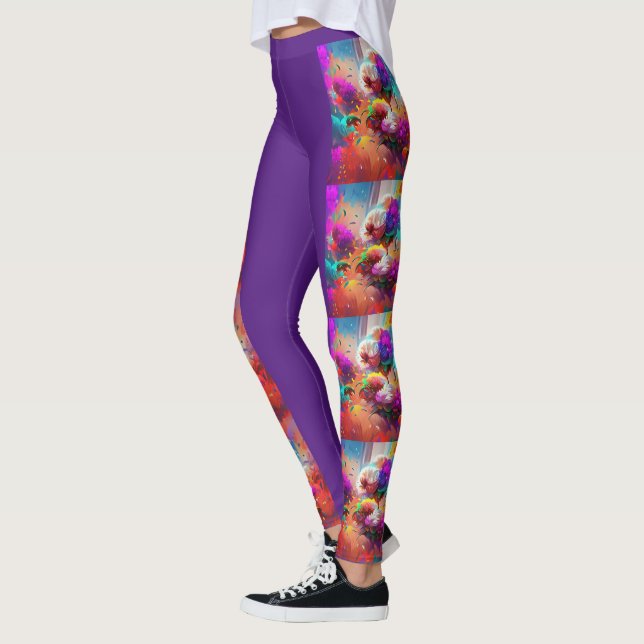 Leggings Potencia de flor (Izquierda)