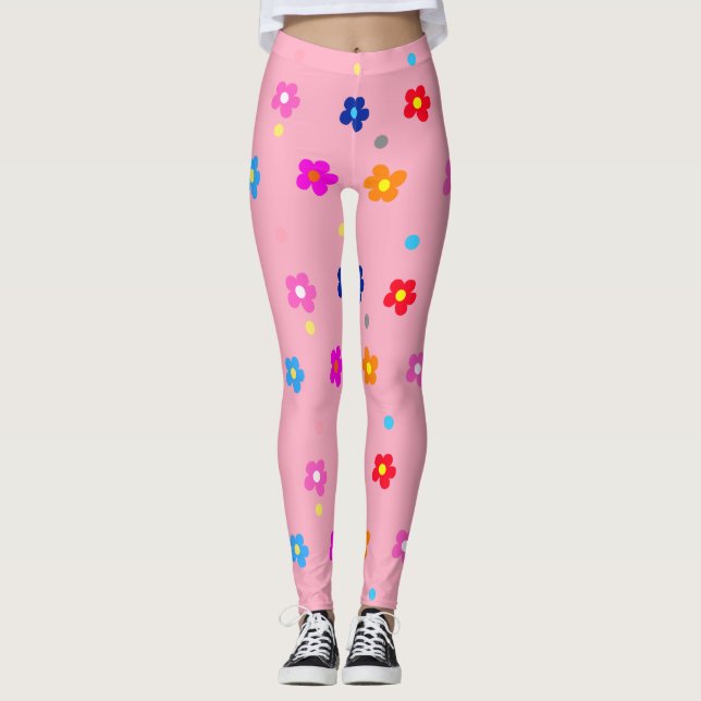 Leggings Potencia de flor (Anverso)