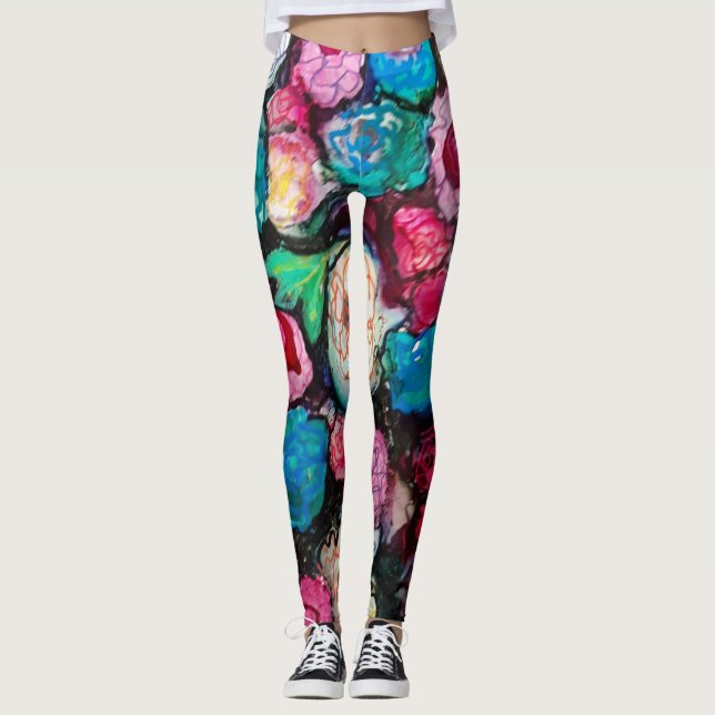 Leggings Potencia de flor (Anverso)