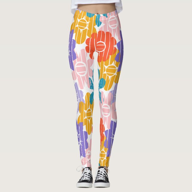 Leggings Potencia de flor (Anverso)