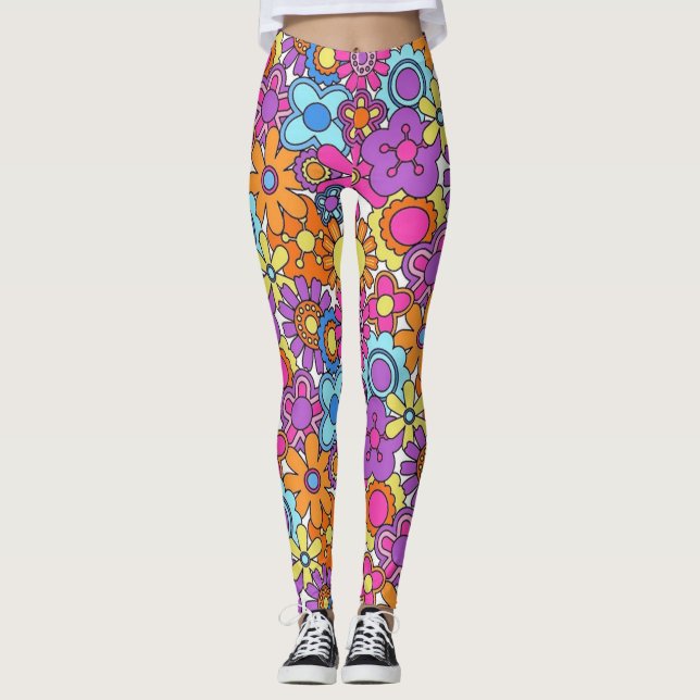 Leggings Potencia de flor (Anverso)