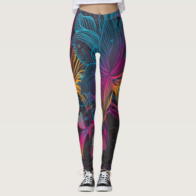 Leggings Potencia de flor (Anverso)